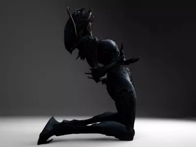 Alien 3 Remake Low-poly 3D model