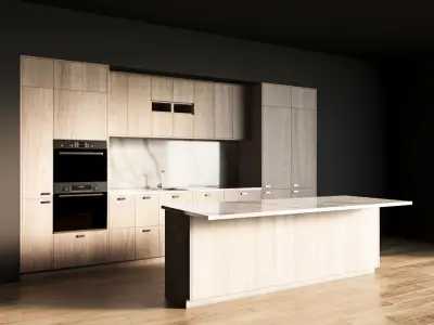 80-Kitchen8 texture 7 3D model