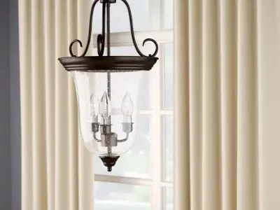 Cowger Lanterns Lights Foyer Pendant 3D model