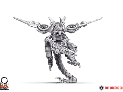 Iron Hive - Iron Lord - pack2 SkyLord and PsyLord 3D print model