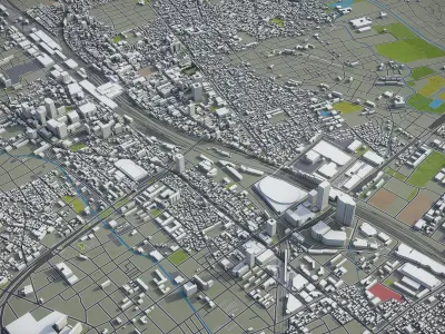 Saitama  Low-poly 3D model