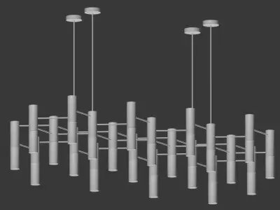 Pendant lamp Ike Suspension 22 3D model