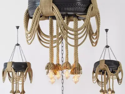 Chandelier Gomma 3D model