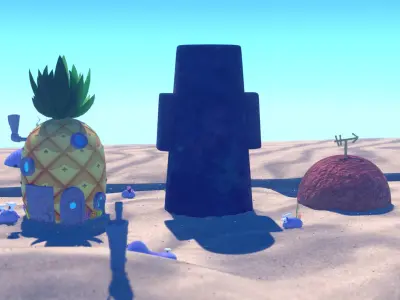 Conch Street 3D model