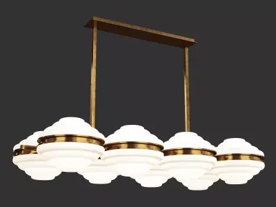 ELLEPI CHANDELIER Low-poly 3D model
