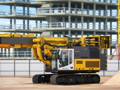  Drill Machine Bauer RG16T Rigged 