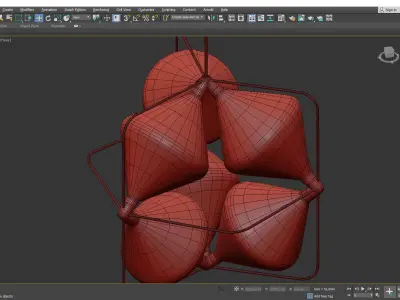 CLOVER Lasvit Low-poly 3D model