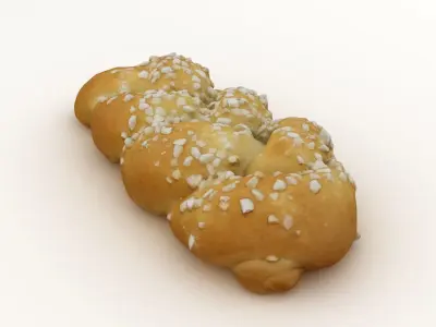 Sweet Pastry Dessert 002 Low-poly 3D model