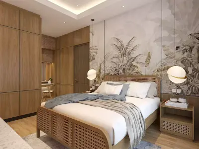 Design Interior Master Bedroom Kiyomi 3D model