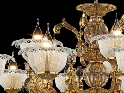 MD 55177-10-5 Osgona Chandelier 3D model
