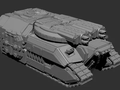 Tempest legion and Black Knights - Eomanis AFV 3D print model