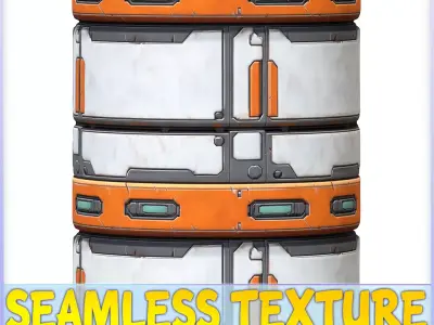 SciFi Seamless Texture Texture 47