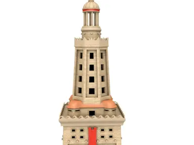 Lighthouse of Alexandria 3D model