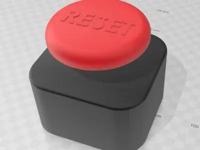 Botao Boton Reset 3D print model