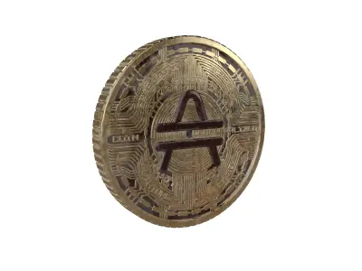 Amp Coin v7 004 3D model