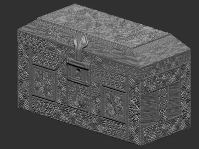 Assassins Creed Movie Chest 3D Model for Print 3D print model