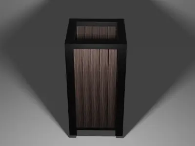 Dump PBR GameRaedy Low-poly 3D model