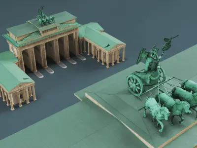  Brandenburg Gate Iconic Neoclassical Monument 