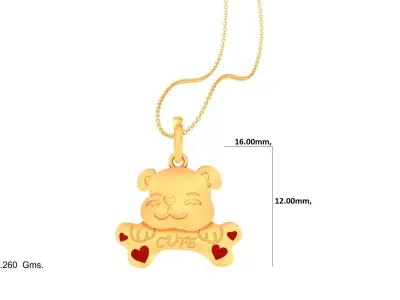 Kids Pendant - 11 3D print model