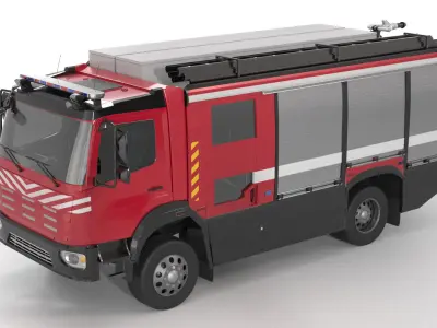 Generic Fire Truck 01 