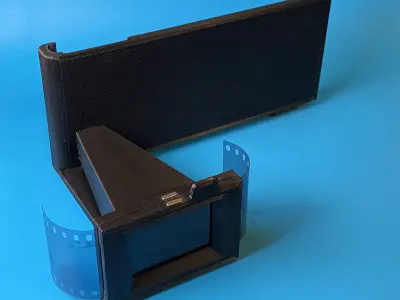 Simple 35 mm Films Scanner for iPhone 11 3D print model