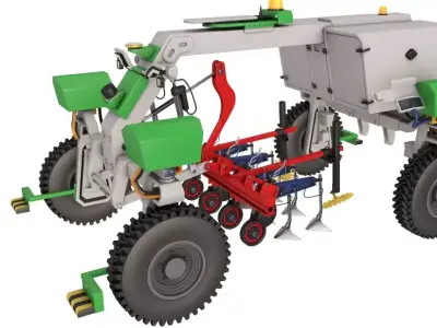 Agriculture Robot 3D model