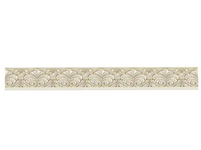 Carved decor 6 3D model