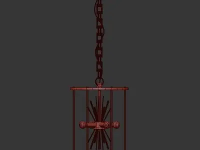 Mini Chandelier 3D model