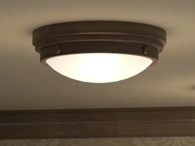 Modern Light 02 Free low-poly 3D model