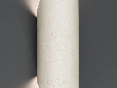  Flynn Ceramic Sconce Low-poly 3D model