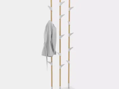 Free standing wardrobe 3D model