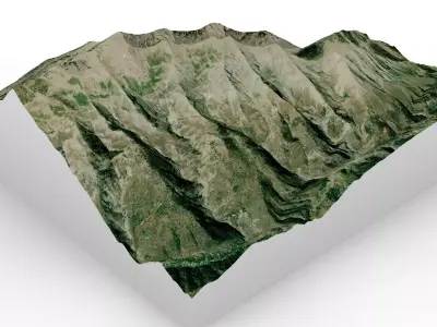 Mount Nebo 3D model