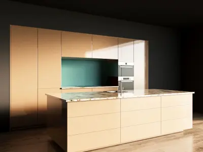 30-Kitchen6 glossy 3 3D model