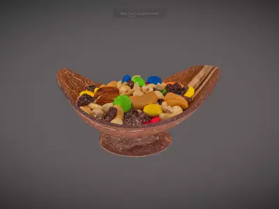 Swiss Mix Trail Mix 3D model