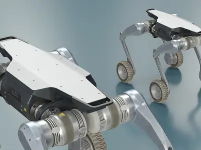  Lynx Terrain Exploration Robot Used 