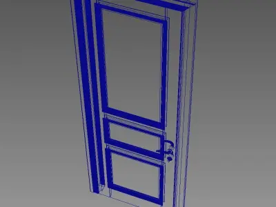 Door Roman DK 3D model