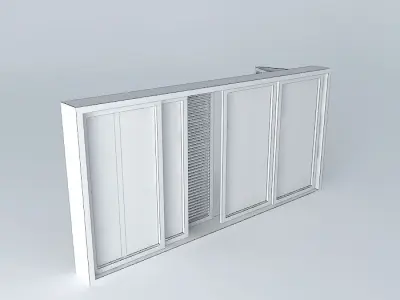 janelaedson sliding door Free 3D model
