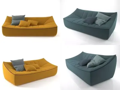 Bahir Sofa 3D model