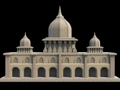 Ancient Temple asset pack 3D model