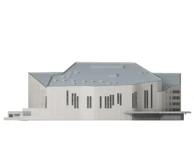 Aalto Theatre 3D model