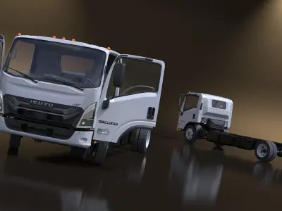  Isuzu Truck NRR EV 176 Inch 2025 No Body Rigged 