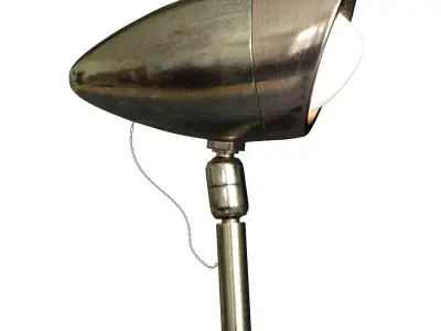 CicloItalia F floor lamp with metal base 3D model