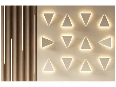 Wall 3D panel 11 Free 3D model purchase
