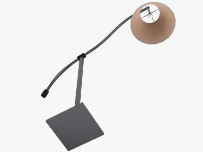 Floor Lamp Low-poly 3D model