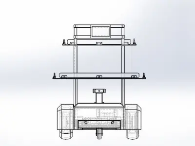 Tech Covid Robot 3D model