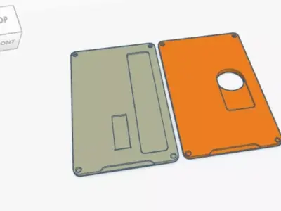 Billet Doors Panels Box 100 Final 3D model