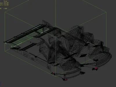 Future World - Sydney Opera House 02 3D model