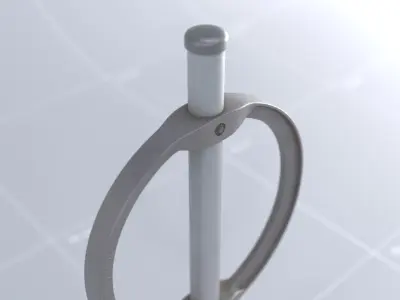 Toronto Bike Rack 02 3D model