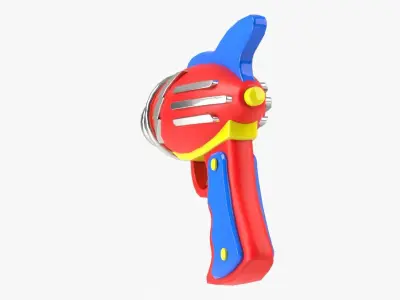 Ray Gun Low-poly 3D model