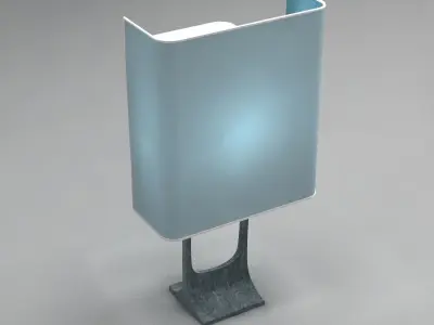 ROBESPIERRE table lamp by Felix Agostini 3D model